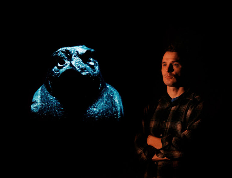 Hannes Böck in der Wiener Secession