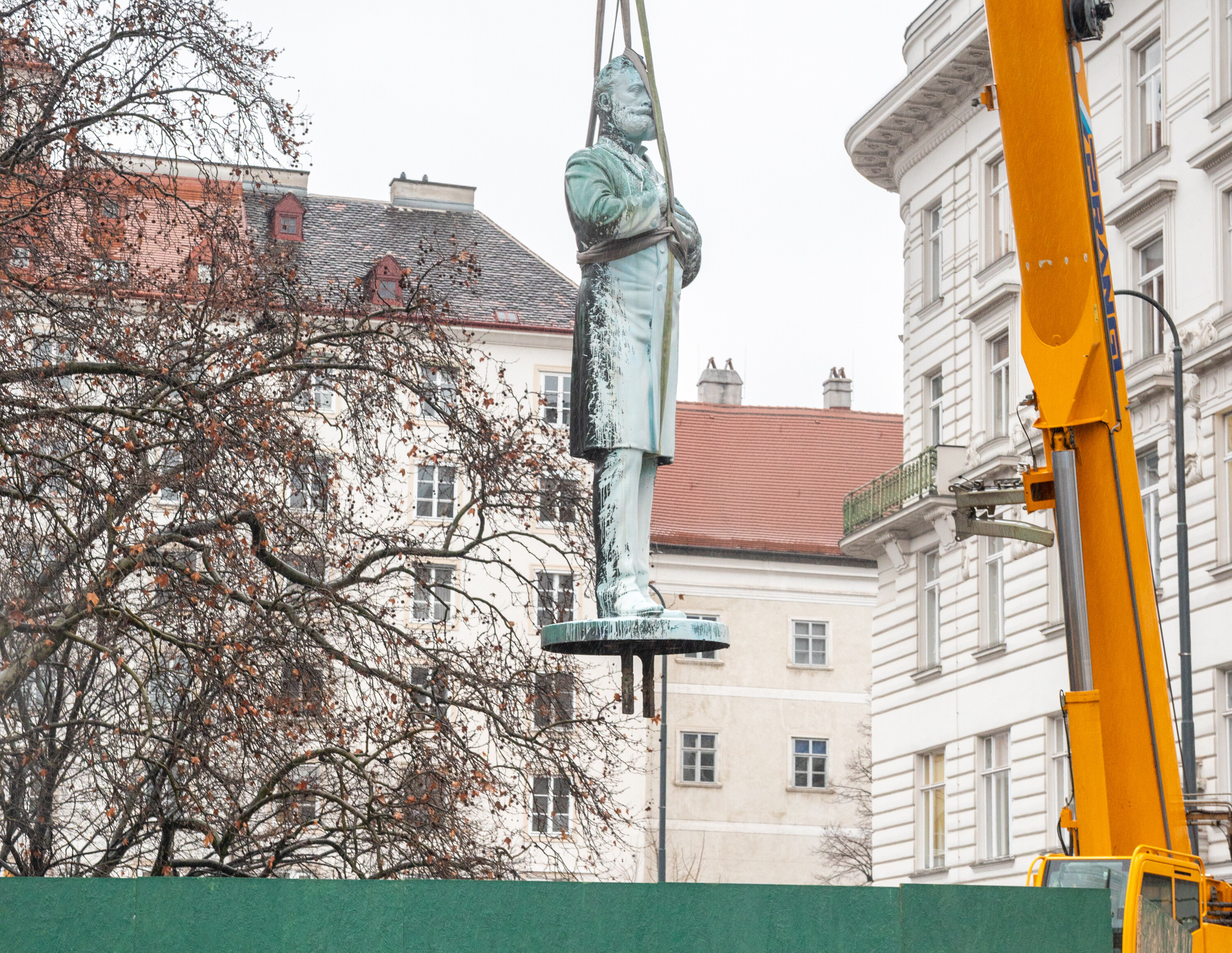 Lueger Denkmal Demontage